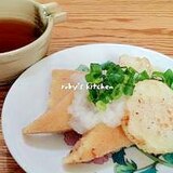 高野豆腐と長芋の揚げ焼き